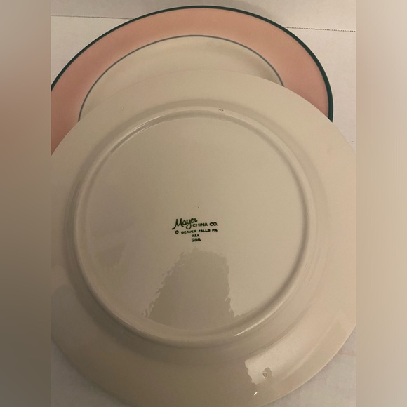 Vintage Mayer China Dinner Dishes & Dessert/Fruit Bowls - Picture 4 of 5